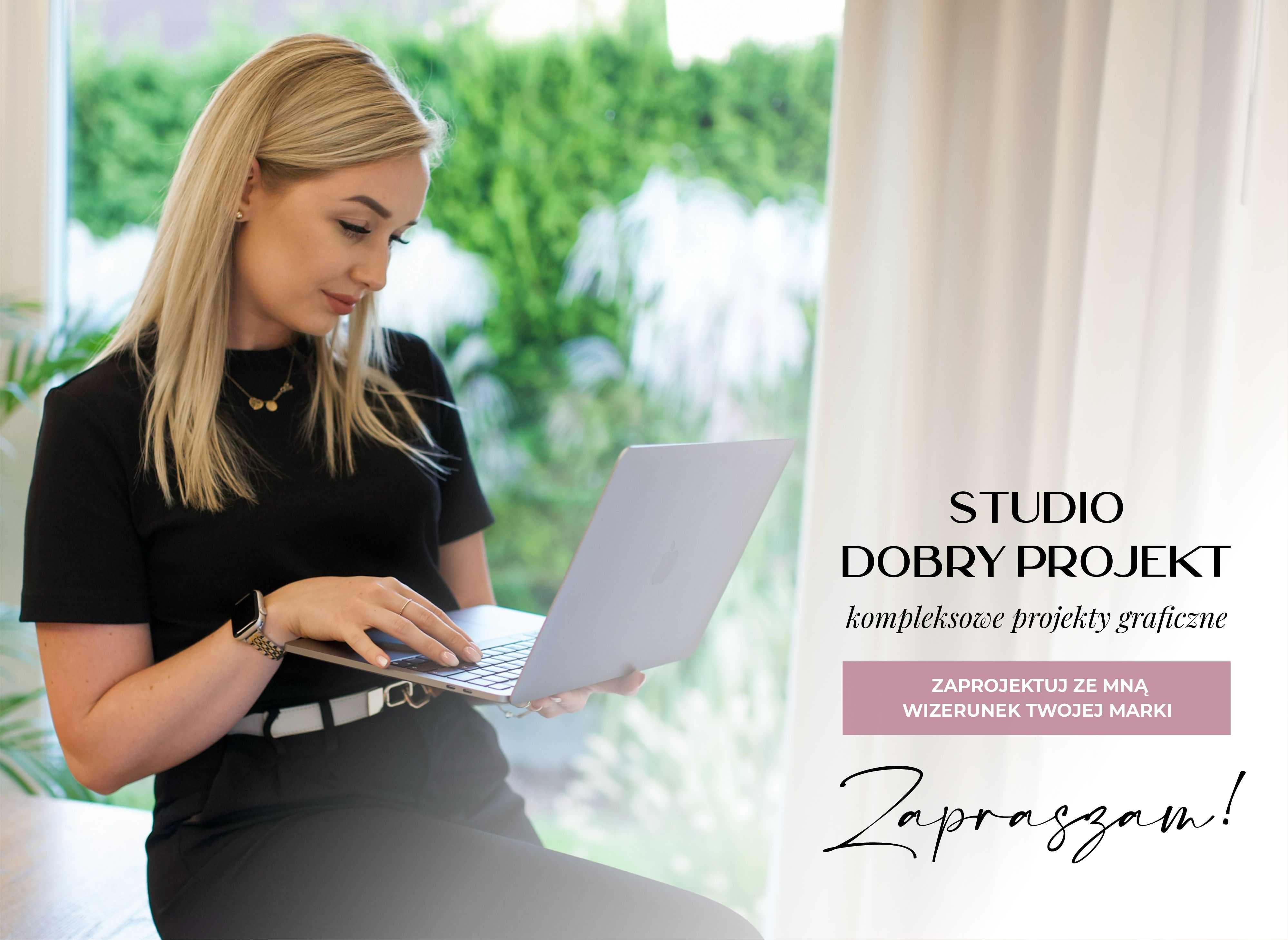 Projekty graficzne, które robią robotę! LOGO, identyfikacja + DRUK