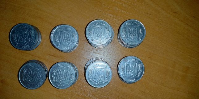 5 копеек Украины 1992 год 1.1ААм, 200 штук.