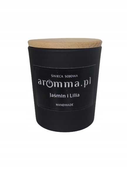 HIT NA WIOSNĘ JAŚMIN I LILIA Aromma 180 ml z wieczkiem 100%EKO