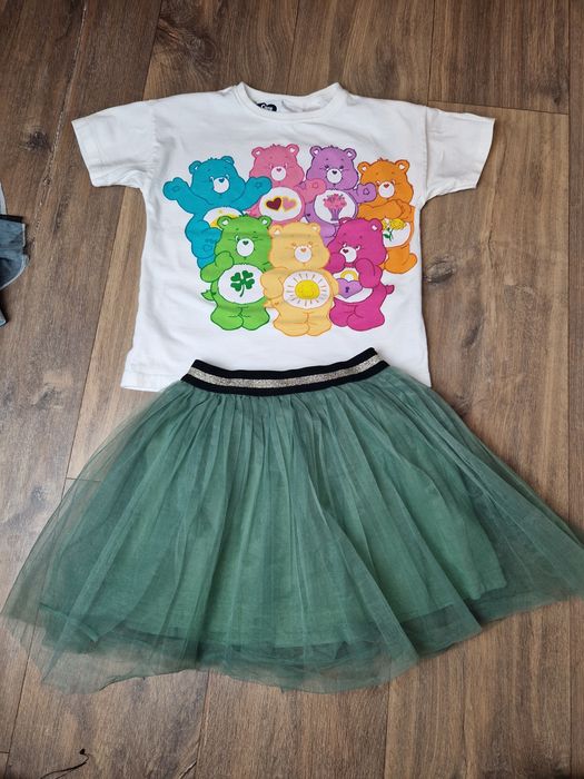 Spódnica coccodrillo r. 104 miętowy tiulowa tutu