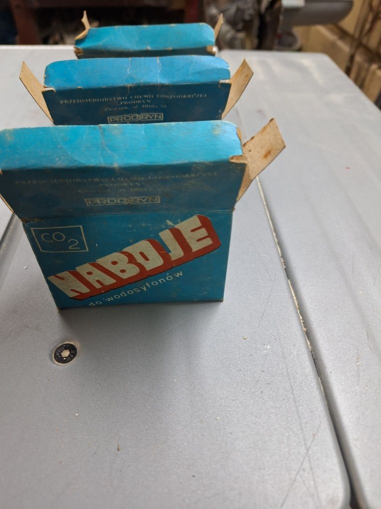 Naboje do syfonu