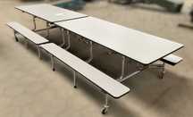 mesa com bancos familiar