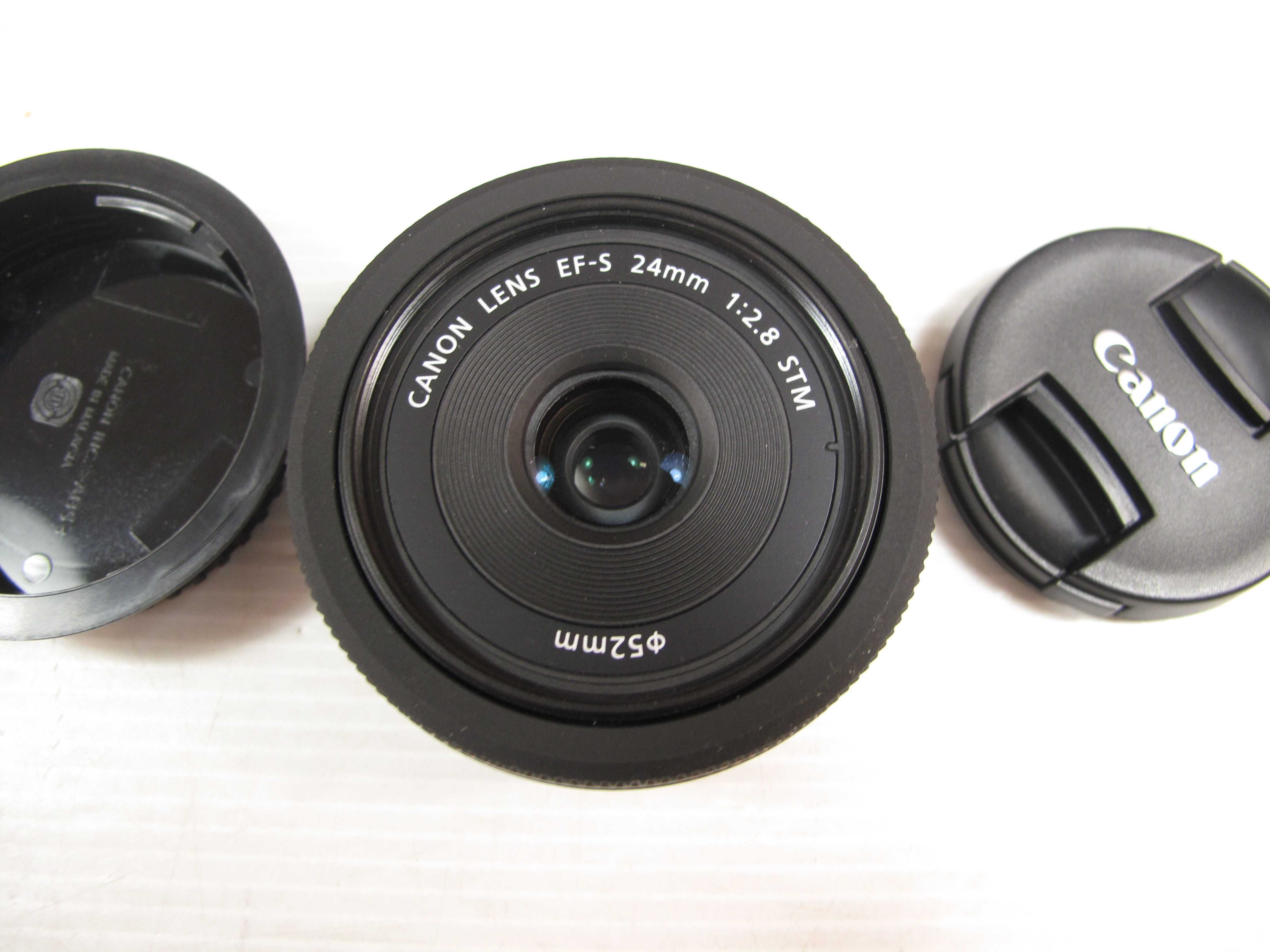 Canon 24mm 2.8 STM estado igual a NOVA