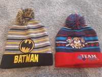 czapki zimowe Psi Patrol i Batman (4-6 lat)