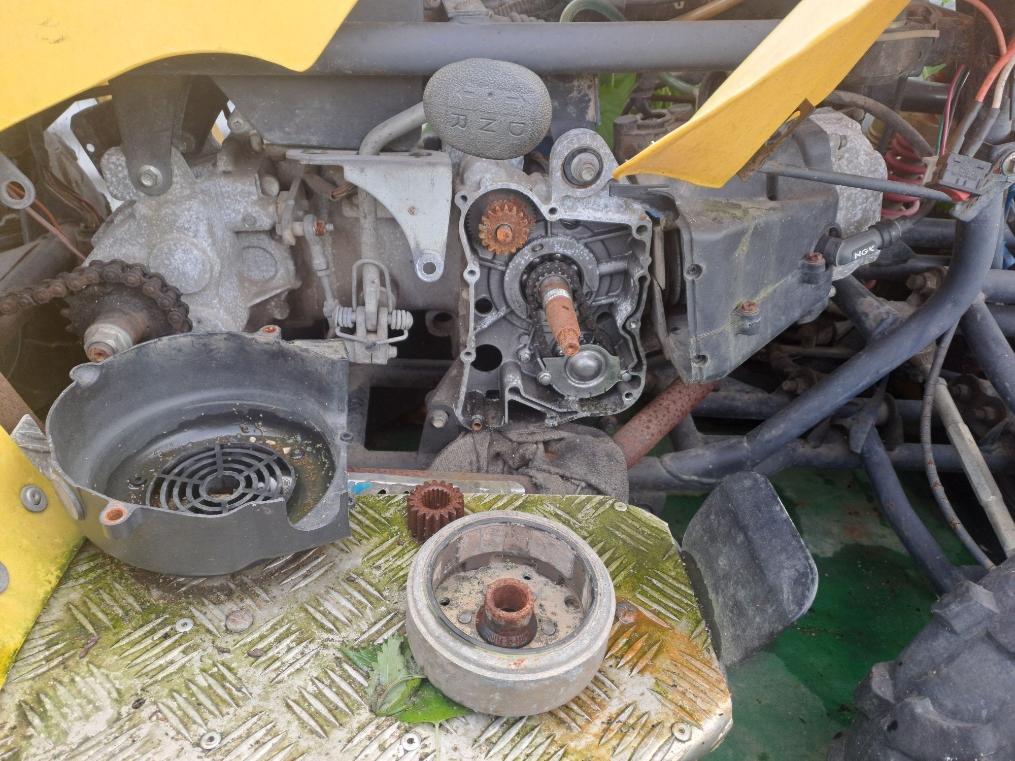 Motor gy6 150cc com carburador