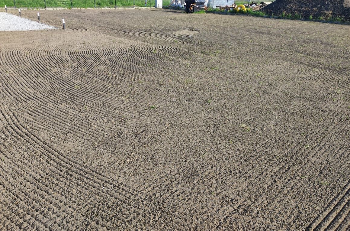 ZAKŁADANIE TRAWNIKÓW i OGRODÓW, Glebogryzarka separacyjna, minikopark