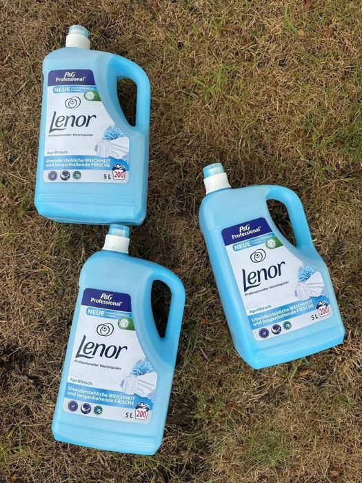 Lenor 5 litrów niebieski cena za 3 szt
