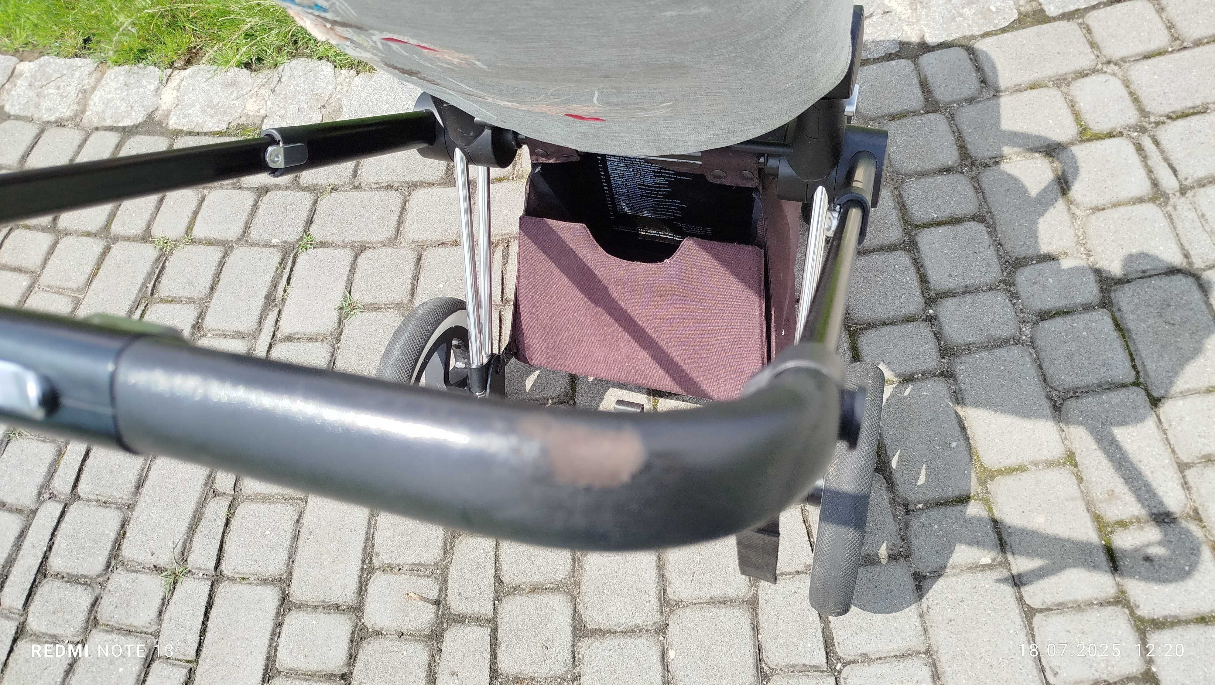 Wózek cybex priam KOI srebrny spacerówka