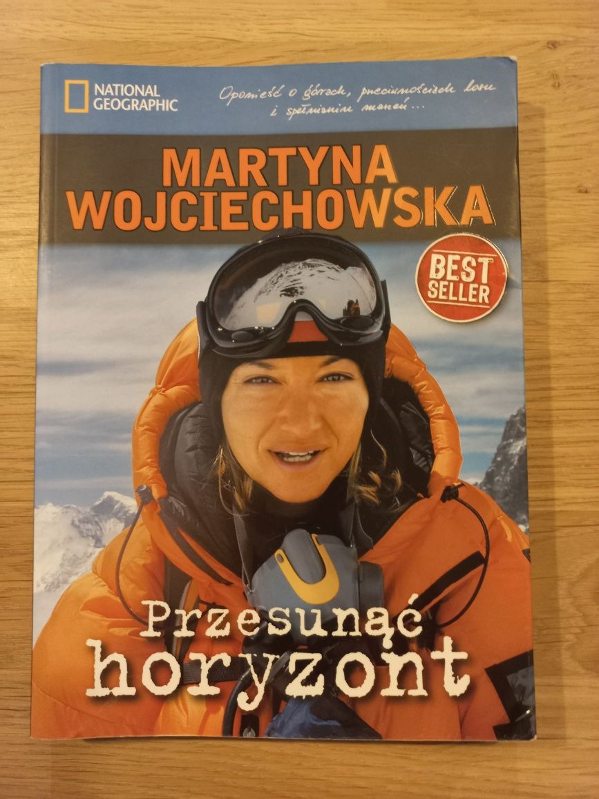 Przesunąć horyzont Martyna Wojciechowska wyd. National Geographic