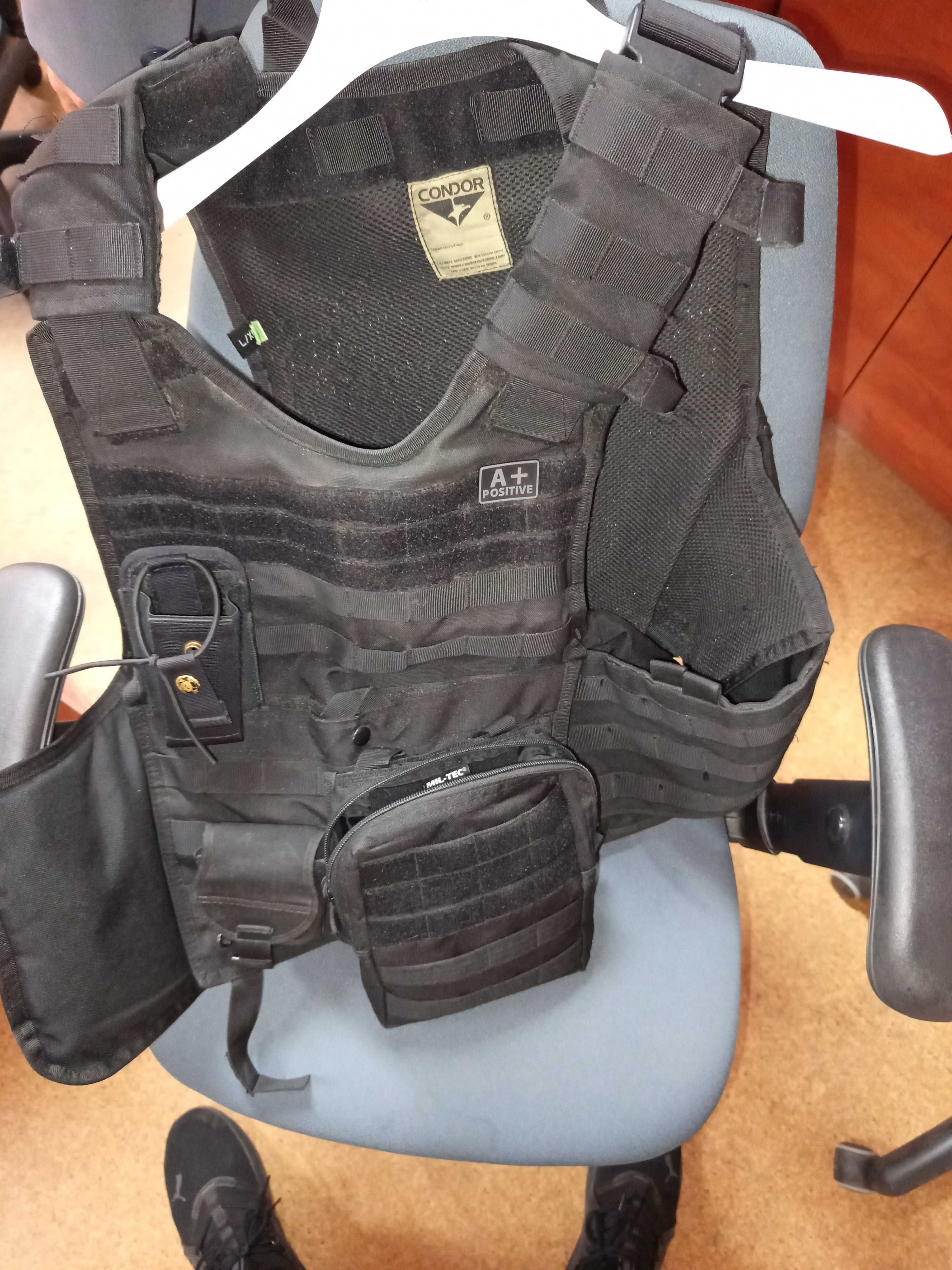 Kamizelka Taktyczna EXO GEN II Plate Carrier Condor Czarna