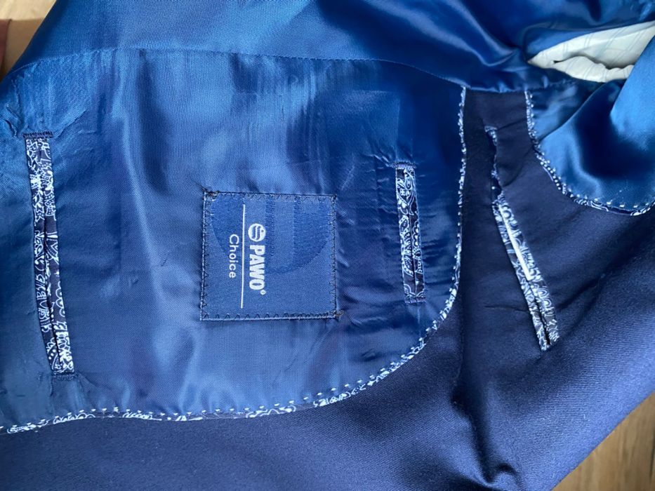 Garnitur PAWO niebieski 176/100 - 176/96