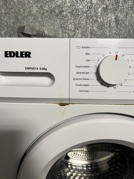 Стиральная машинка edler на 6 киллограм