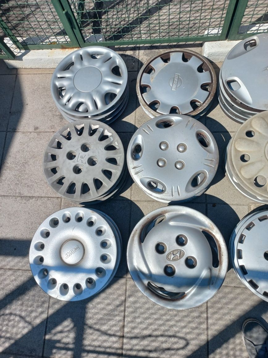 Jogo de 4x tampões 13 renault vw honda fiat seat opel peugeot mitsubis