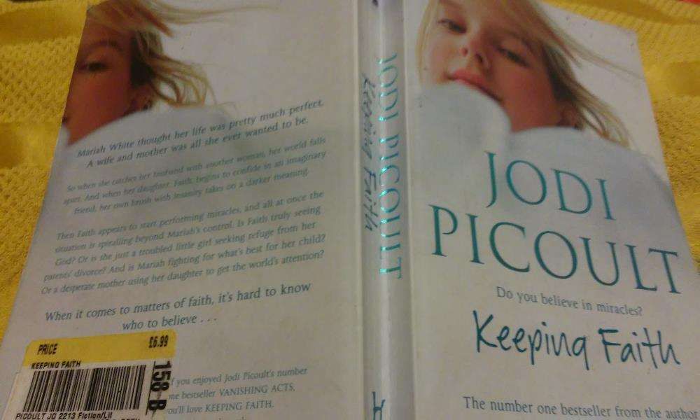 книга роман английском языке jodi picoult keeping faith Джоди Пиколт