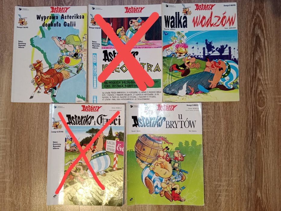 Asterix komiks 1992