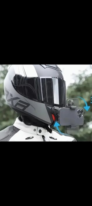 Кріплення для телефона на шолом