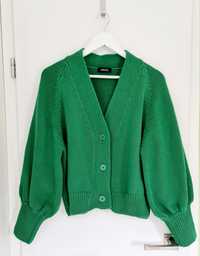 La Mania oversizowy sweterek zielony L