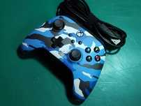 PowerA kontroler Xbox Series Pad przewodowy matowy niebieski moro