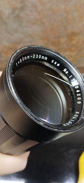 Teleobjetiva Soligor 90-230 mm