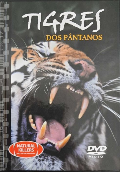 Livro com DVD dos Tigres dos Pântanos