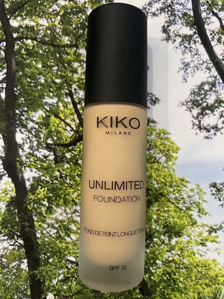 Тональна основа Kiko Milano Unlimited Foundation SPF 15 Neutral 40