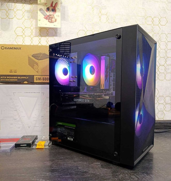 Ігровий ПК Ryzen 5 5500 GTX 1660 Ti 6GB 6|12 Ядер 16 DDR4 M.2 512 AM4