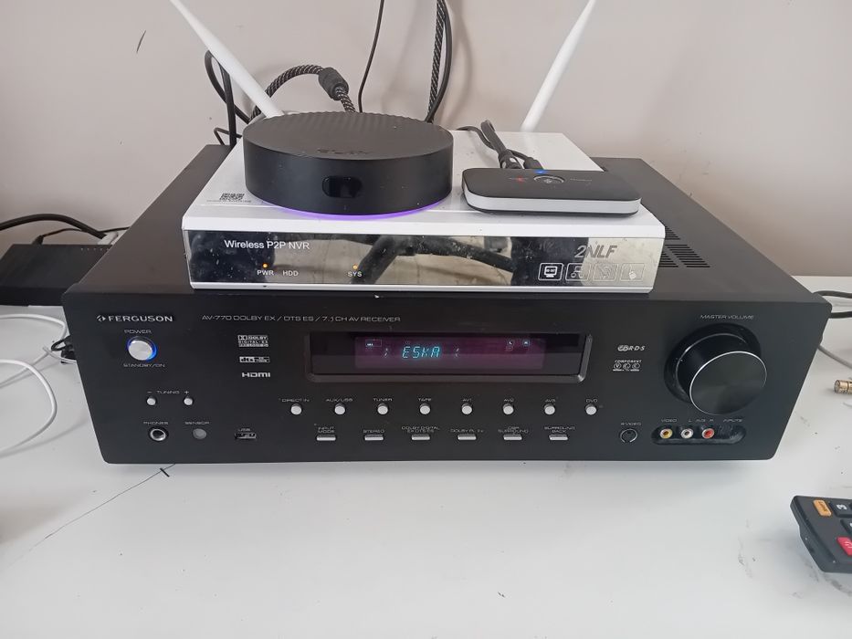 Model: Ferguson AV-770.
Typ: Amplituner 7.1-kanałowy.