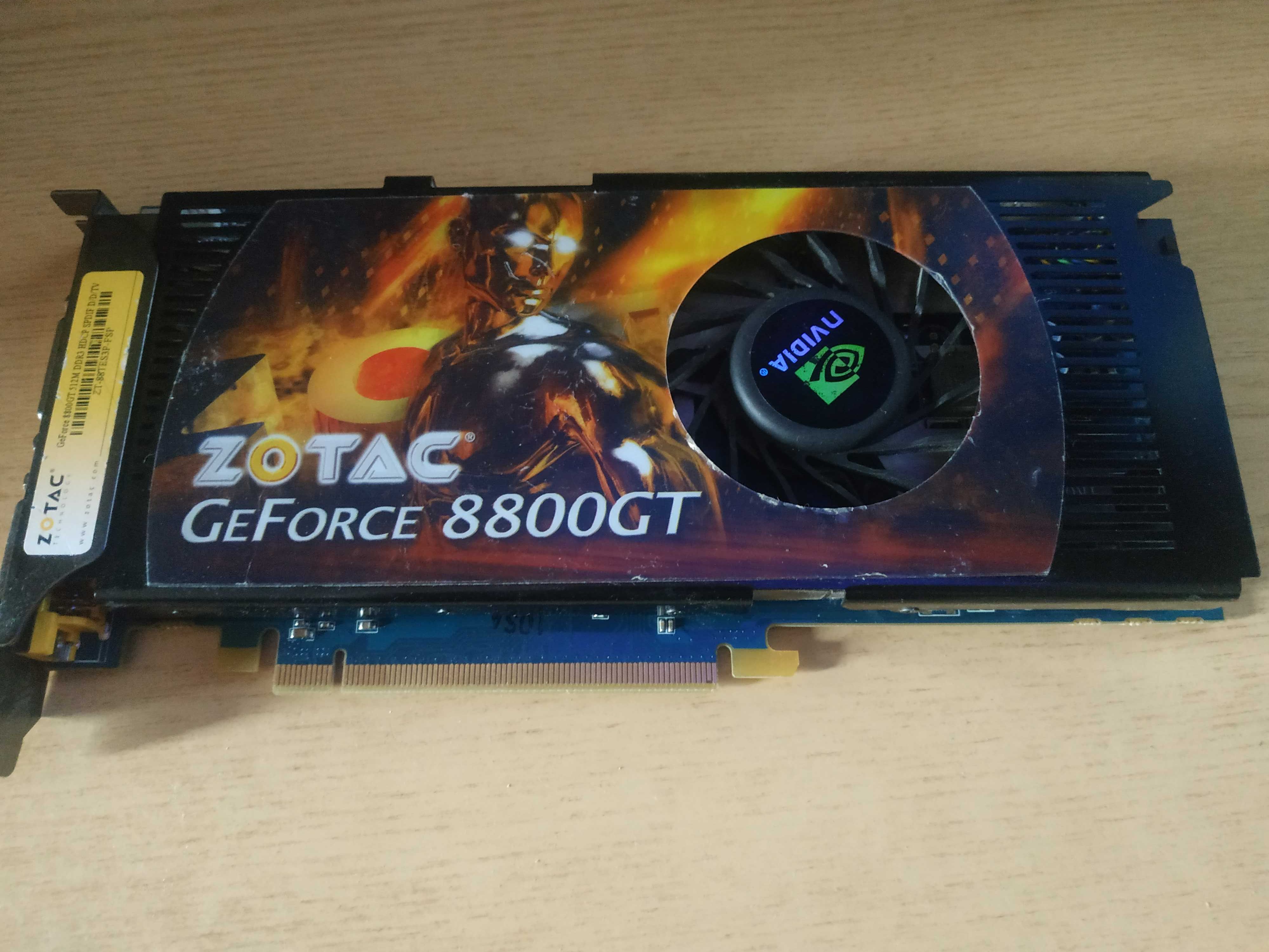 Відеокарта ZOTAC GeForce 8800GT 512MB DDR3
