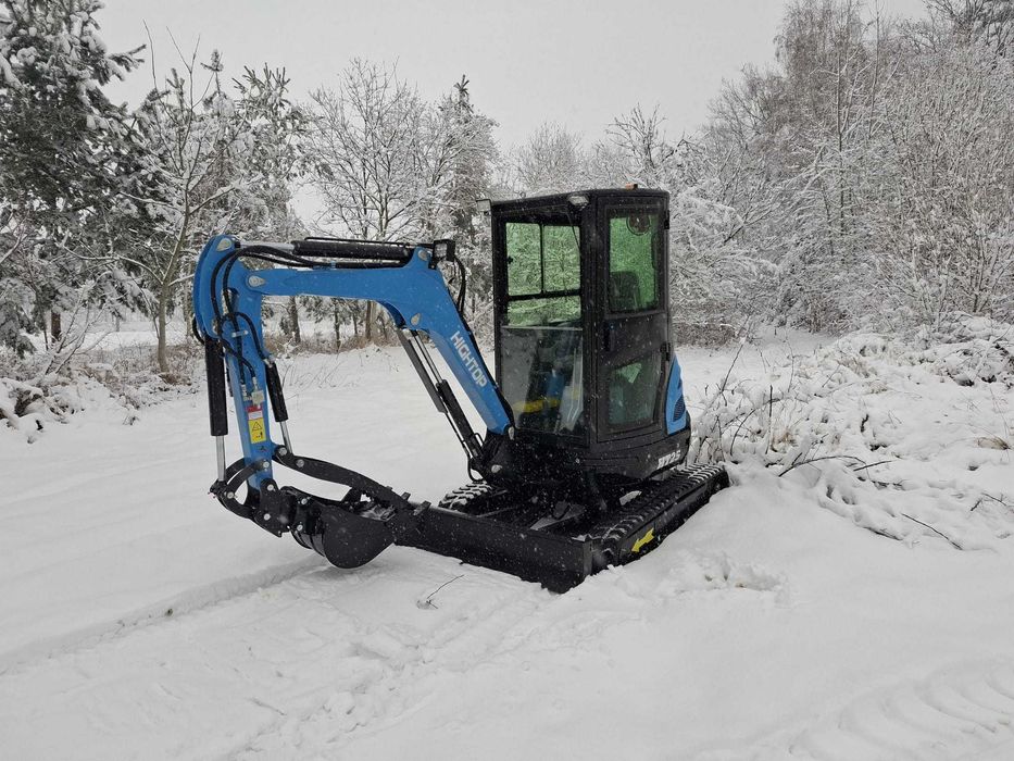 mini koparka gąsienicowa 2,5 t HT25 ładowarka 1,5t