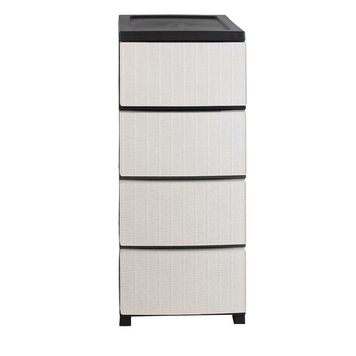 Комод пластиковый, органайзер, плетеный, ротанг для спальни для ванной