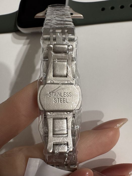 New ремінець нержавіючої сталі applewatch42/44/45/49 металевий браслет