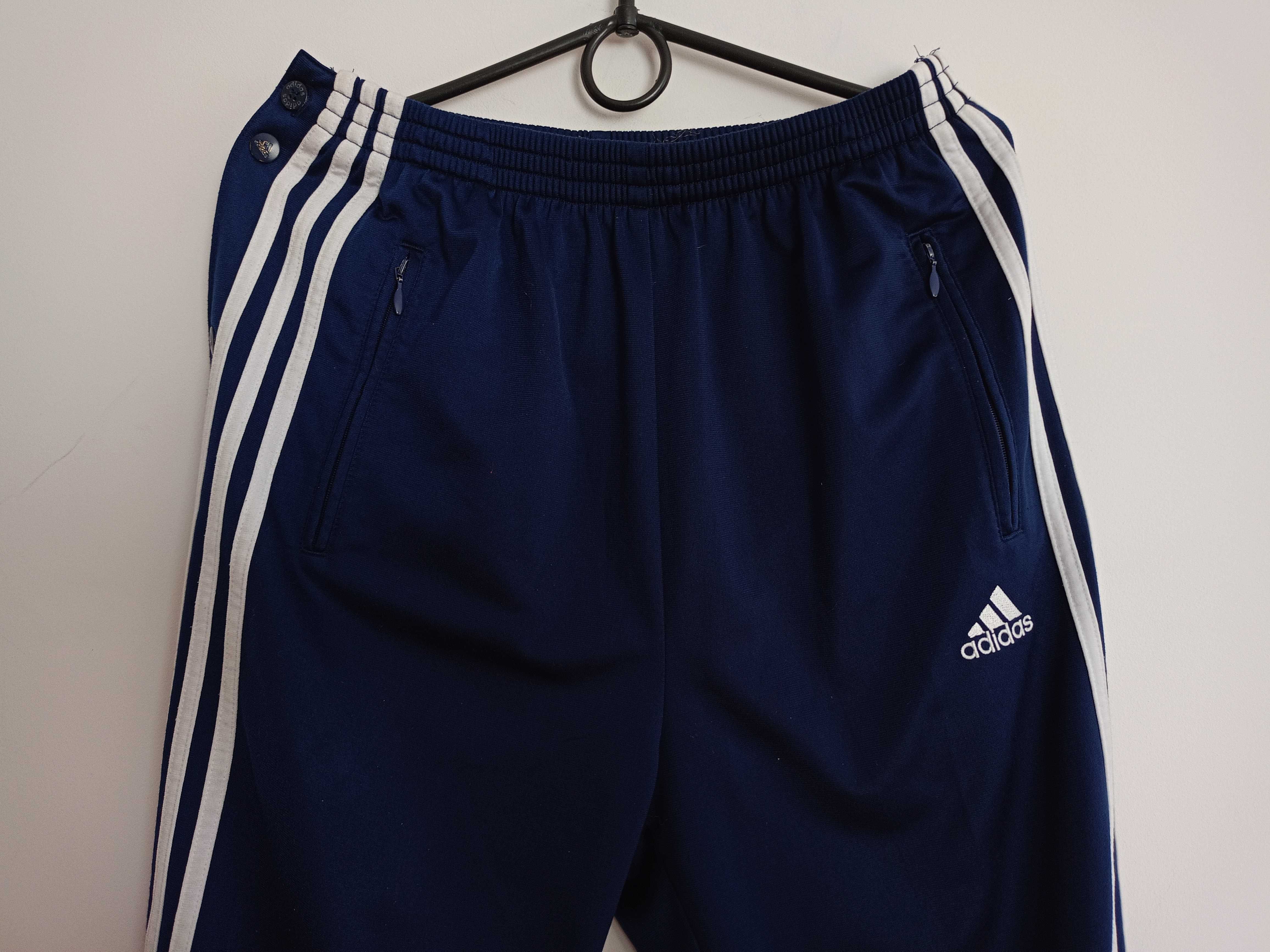 Adidas спортивные штаны на кнопках Винтаж 90-х г.г.,  S-M