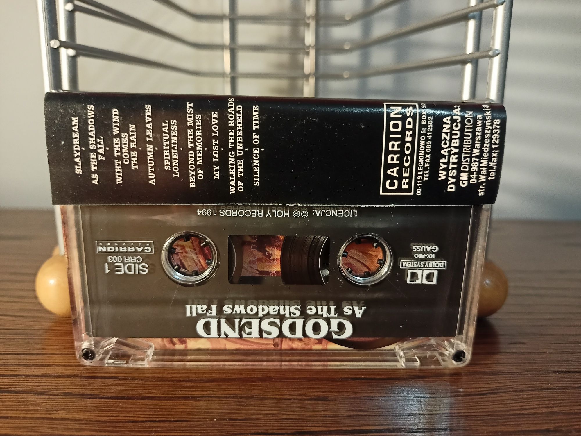 Godsend - As the shadow fall /kaseta/ doom metal / Dan Swanö