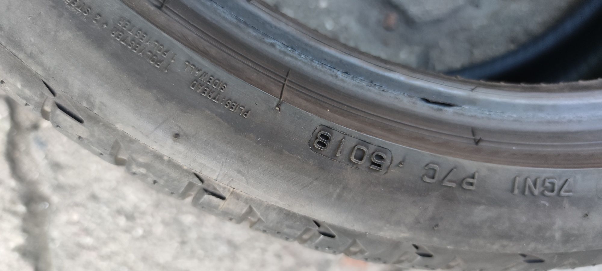 opony lato 235x40x19 BRIDGESTONE 2szt 400zł 2018r