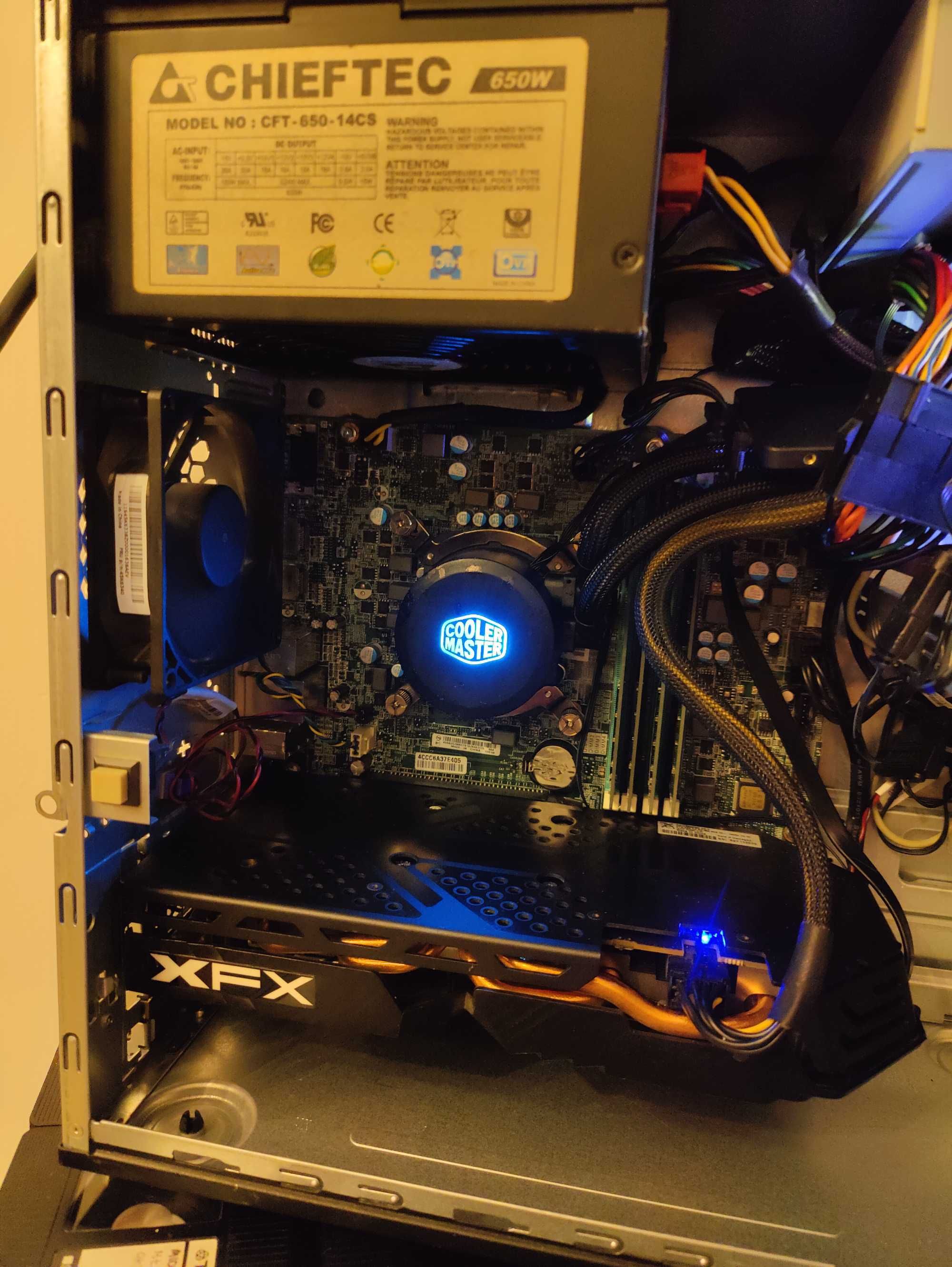 komputer gamingowy i7 6gen WODNE xfx580 8gb 32gb RAM DDR4 lenovo p310
