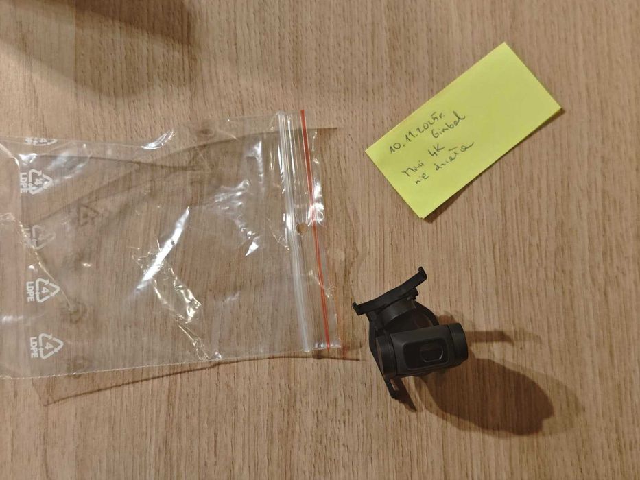 Gimbal DJI Mini 1 / 2 SE / 2 / 4K - rusza przy kalibracji a potem nic