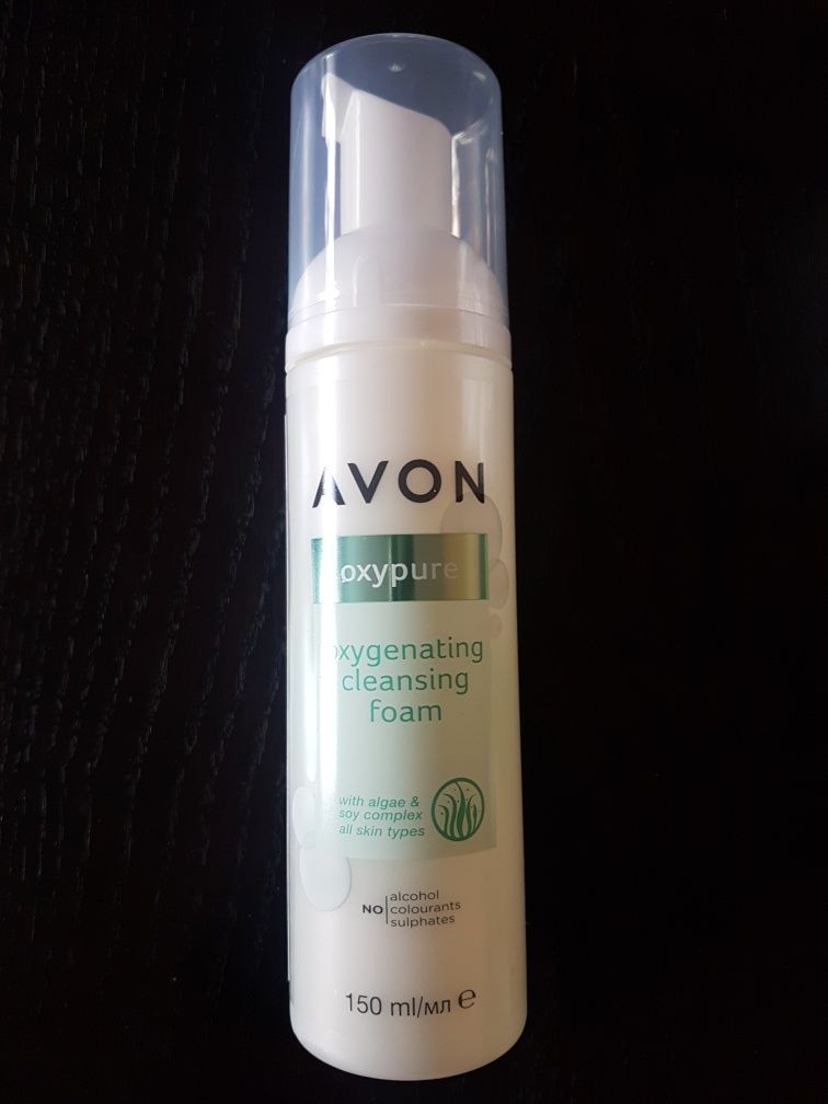 Avon Oxypure pianka oczyszczająca do twarzy 150ml