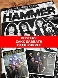 Metal Hammer 2020 - Mercyful Fate, Plakaty: Zakk Sabbath, Deep Purple
