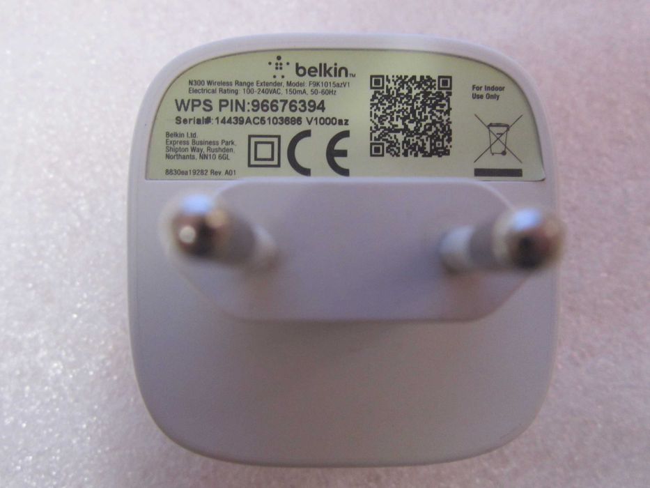 Wzmacniacz sygnału Wifi Belkin N300  F9K1015 azV1