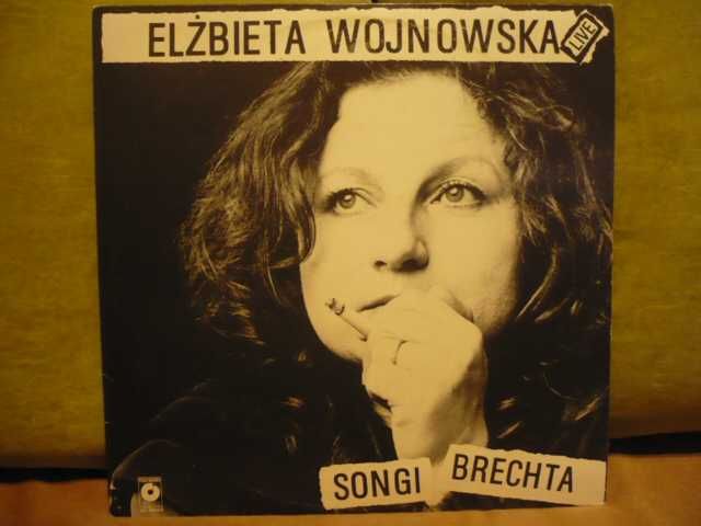 Podwójna płyta winylowa Elżbieta Wojnowska  Songi Brechta.2 LP