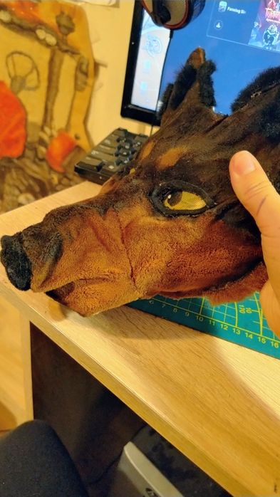 Therian Maska Cosplay Przebranie Halloween