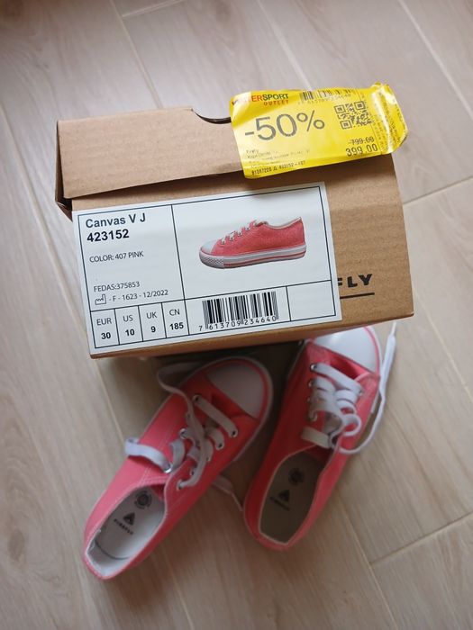 Кеди для дівчинки розмір 30 (б/в)