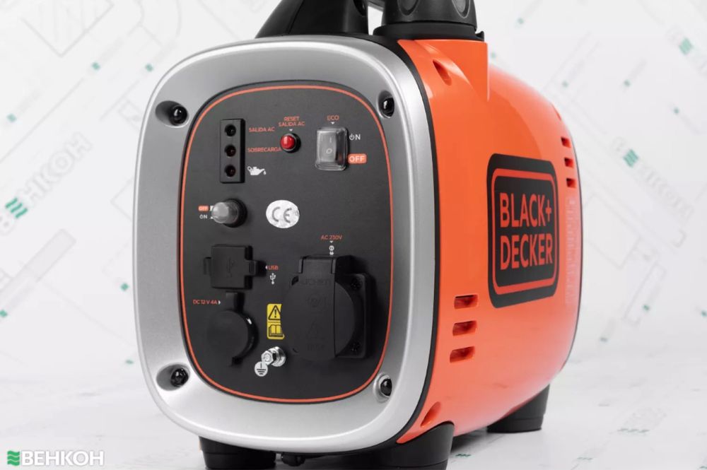 Генератор інверторний Black&Decker BXGNI900E 0,9 кВт