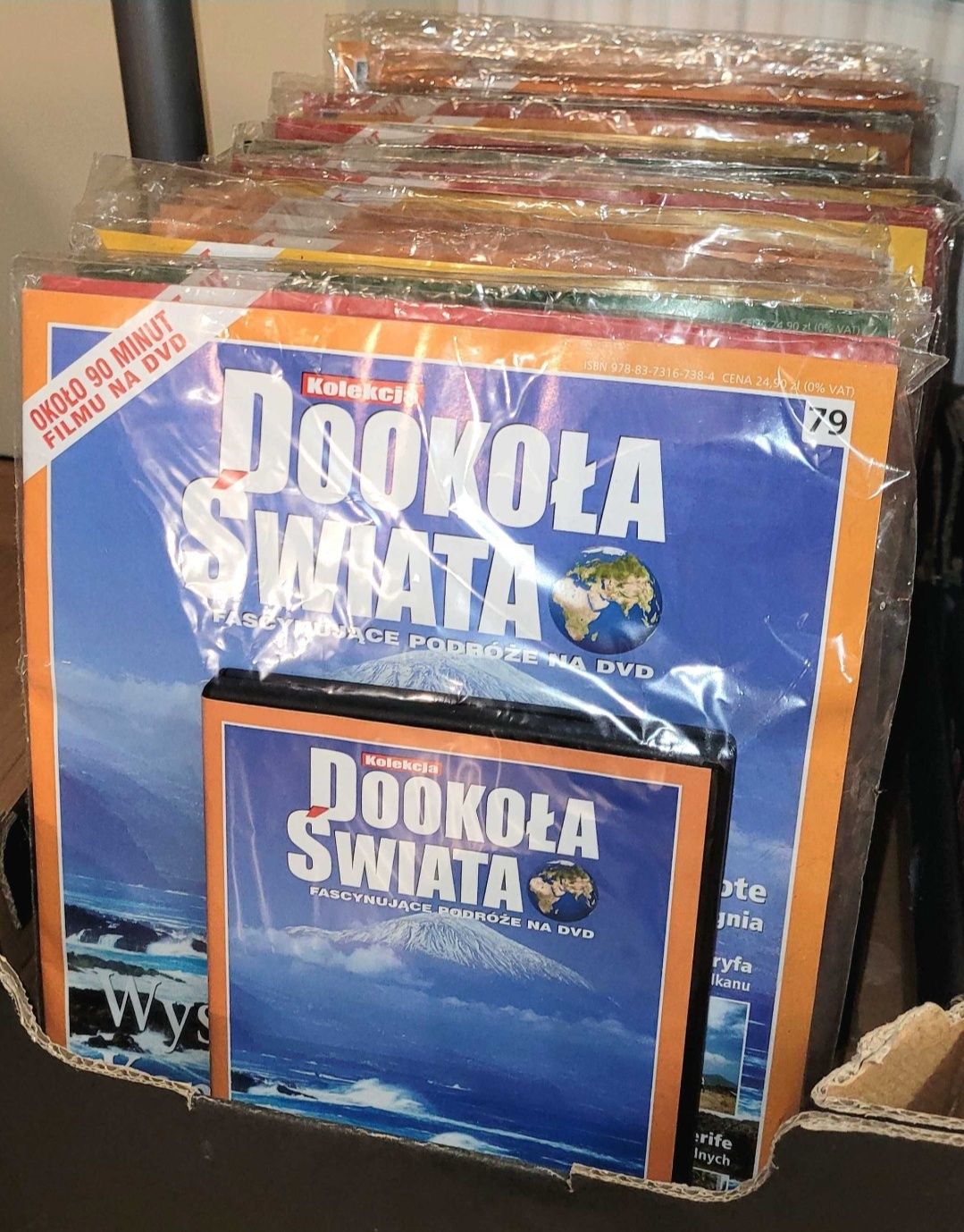 Plyty dvd z serii dookoła swiata - Rzym, Sardynia
