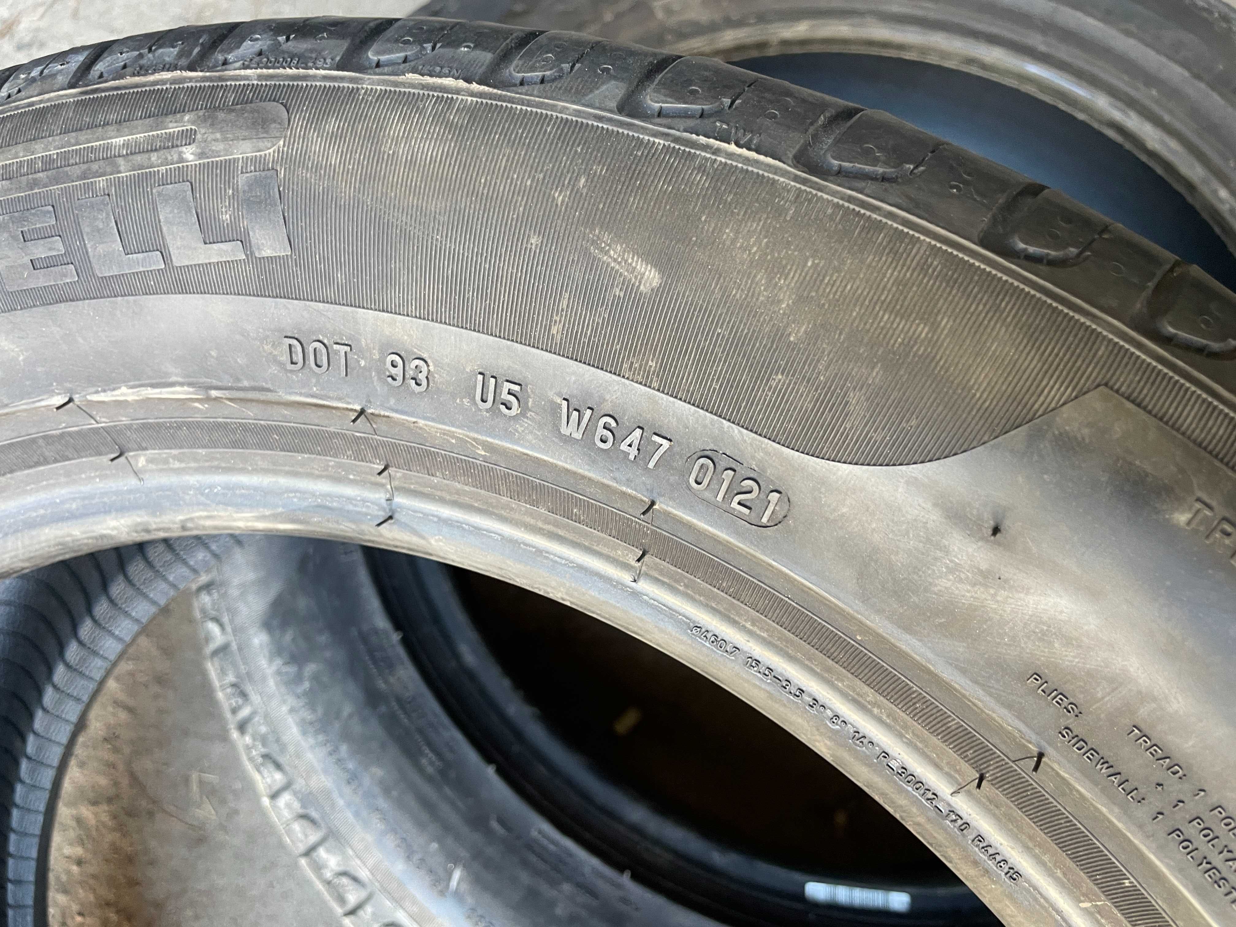 шини літо 225 55 R18 Pirelli Cinturato P7 бу 2021 рік