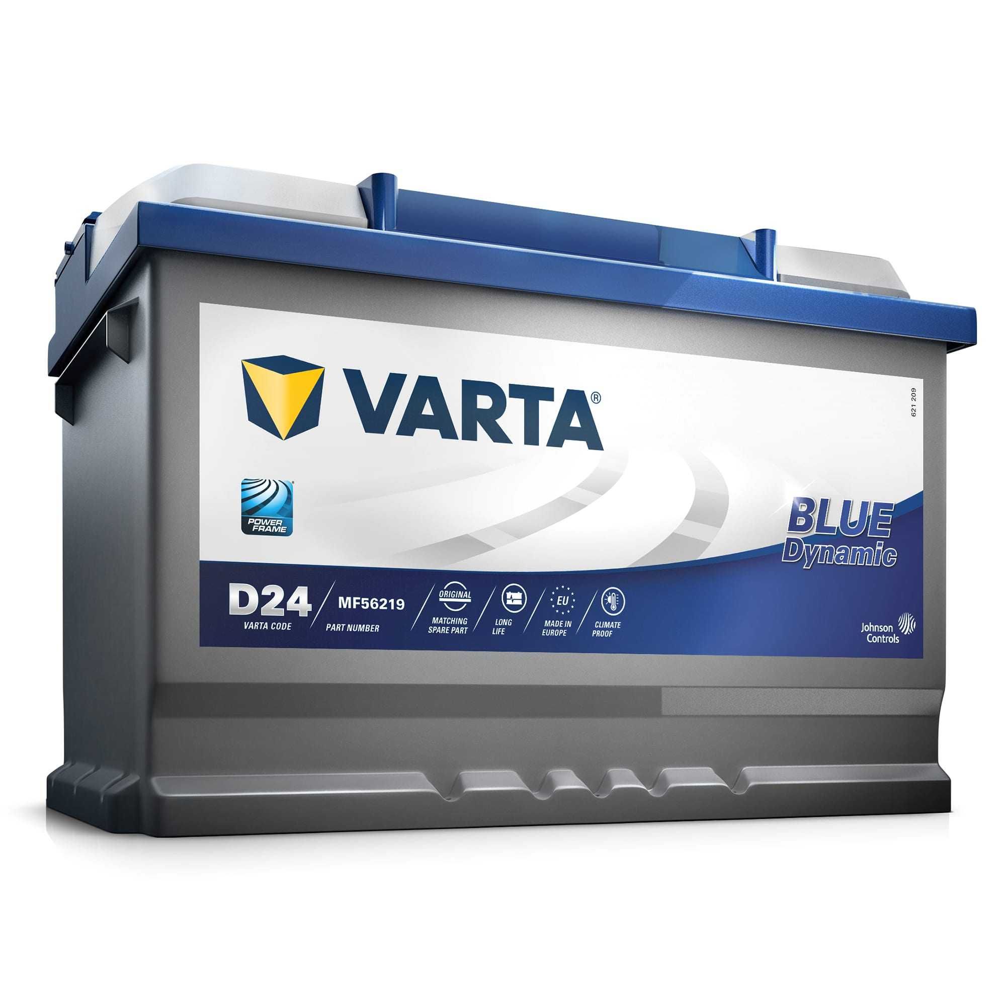 Akumulator Varta Blue Dynamic d24 60Ah 540A nowy, Wrocław, od ręki