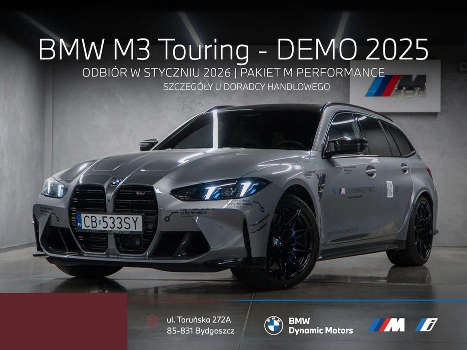 BMW M3 Competition M xDrive Touring 530 KM - Kamera 360 - Wentylacja Foteli!