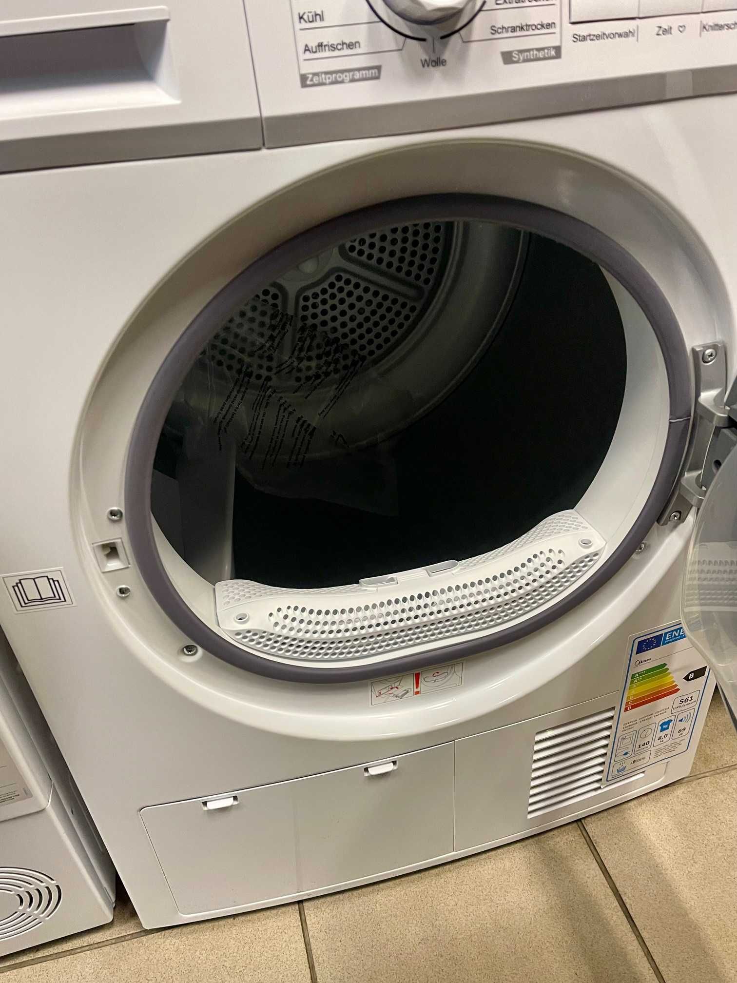 Suszarka kondensacyjna MIDEA 8KG !! Dostępne suszarki z pompą!!