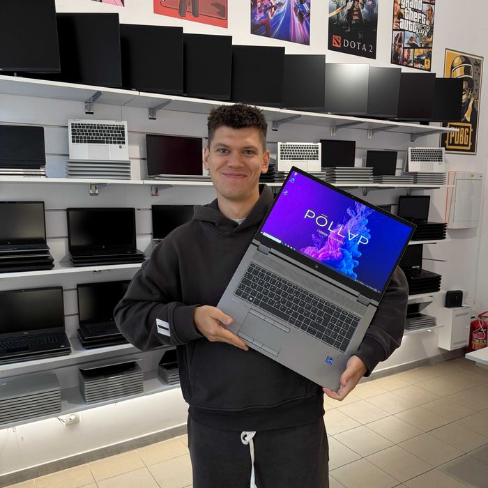 Laptop HP ZBook Fury 17" G8 – i9-11950H / RTX A3000 / 64 RAM / 1TB SSD