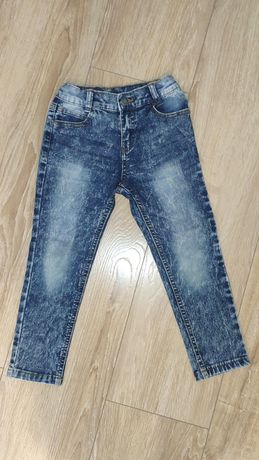 Spodnie jeansy dla chłopca 104/110 cm